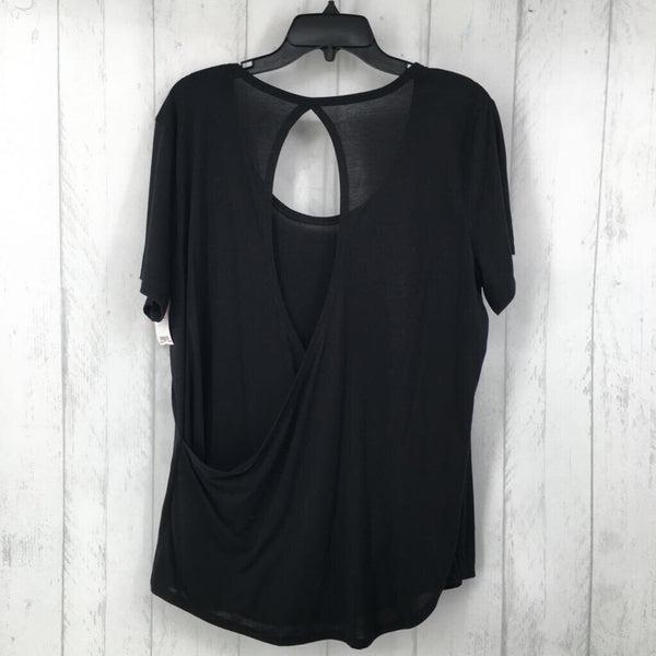 XL Open back s/s top