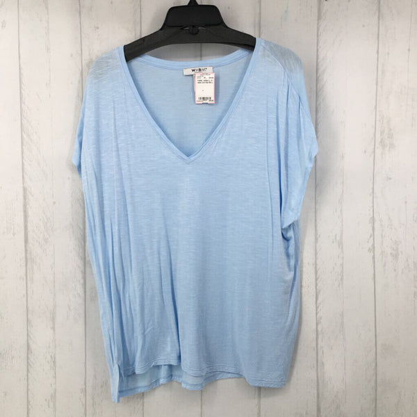 L V-neck s/s top