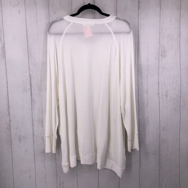 3X Crewneck top l/s