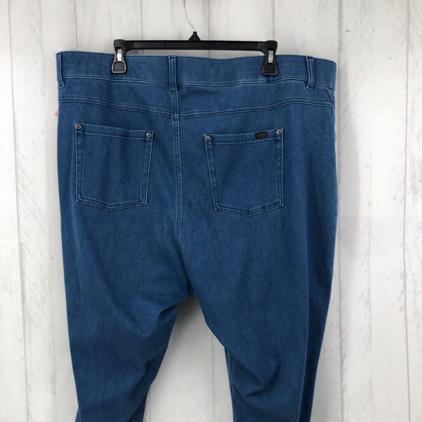 3X Pull on denim jeans