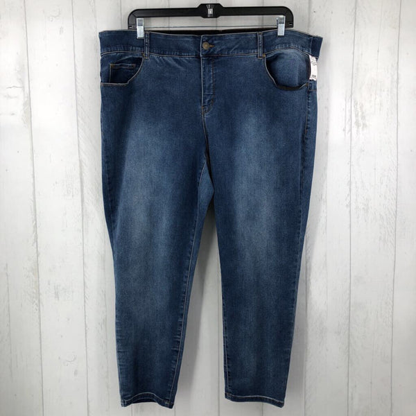 22W Mid-rise ankle jegging