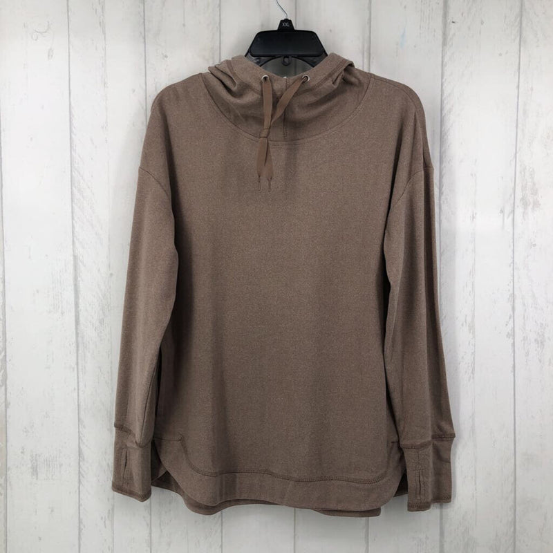 M Hooded pullover l/s