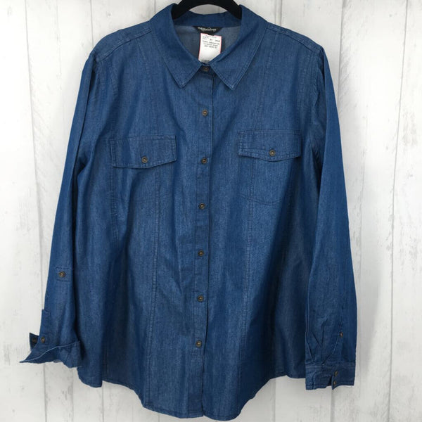 2x l/s button down shirt