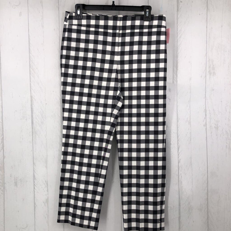 R80 4 Buffalo plaid crop pants