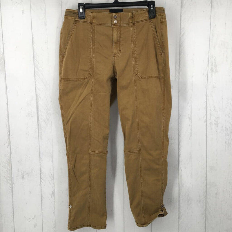 10 cuff twill pants