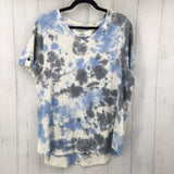 1x s/s tie-dye top