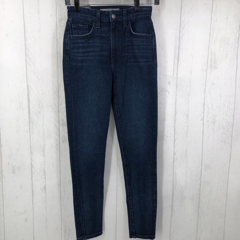 24 high rise skinny ankle jeans