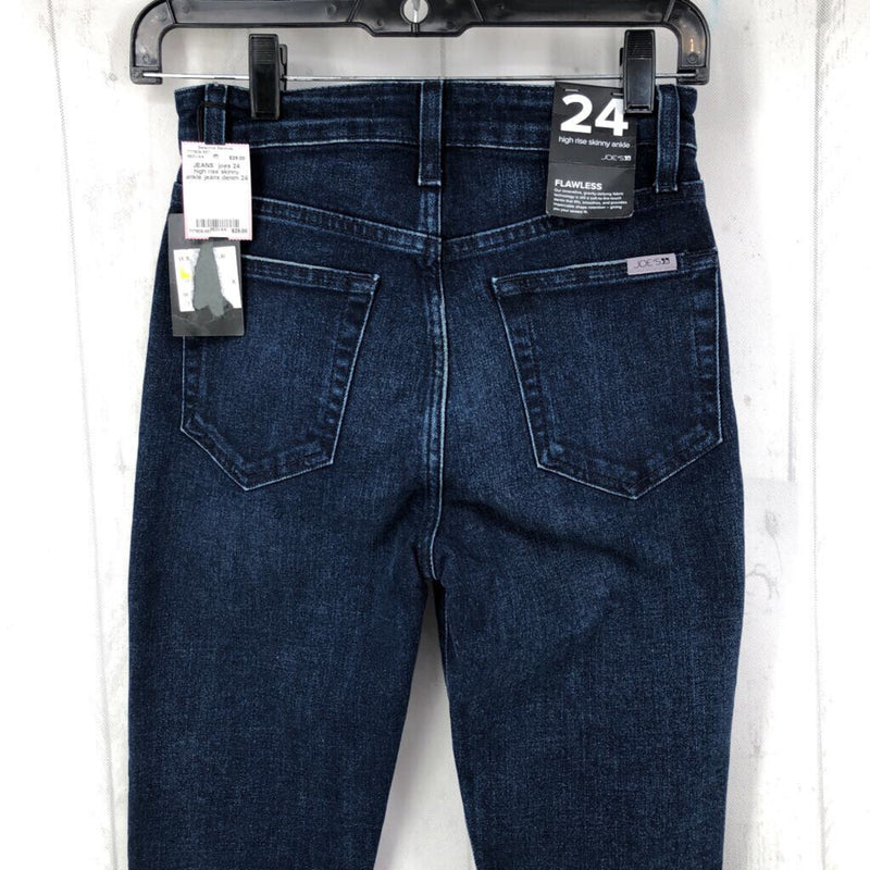 24 high rise skinny ankle jeans