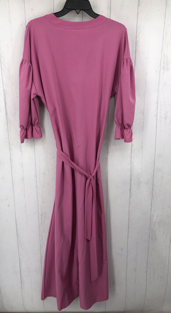 XL Pleated 3/4 slv dress