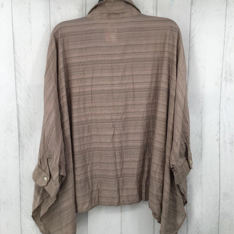 XL l/s oversized button shirt