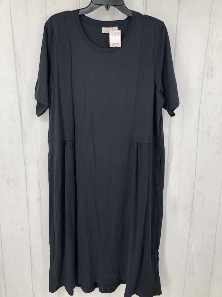 XL s/s pocket maxi dress