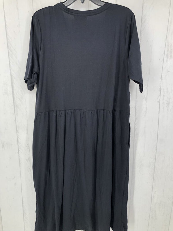 XL s/s pocket maxi dress