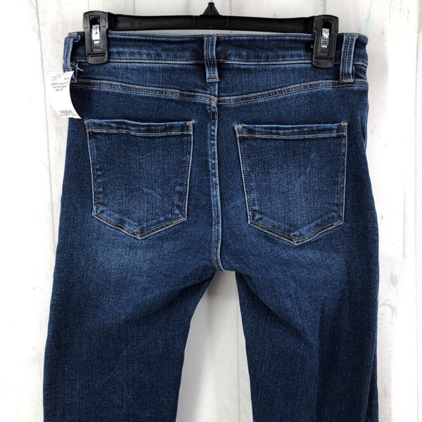 27 crop flare jeans