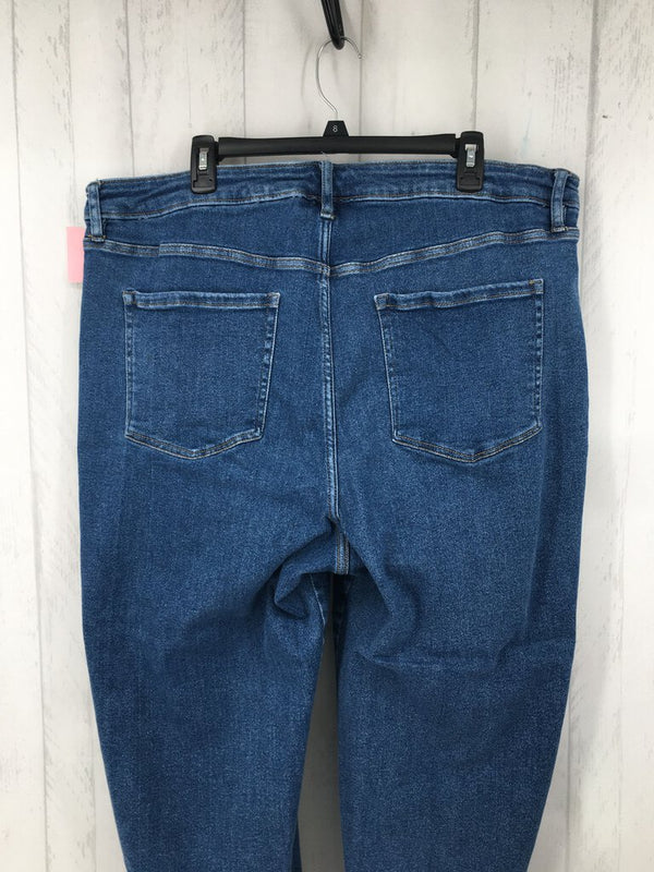 22W Straight leg jeans