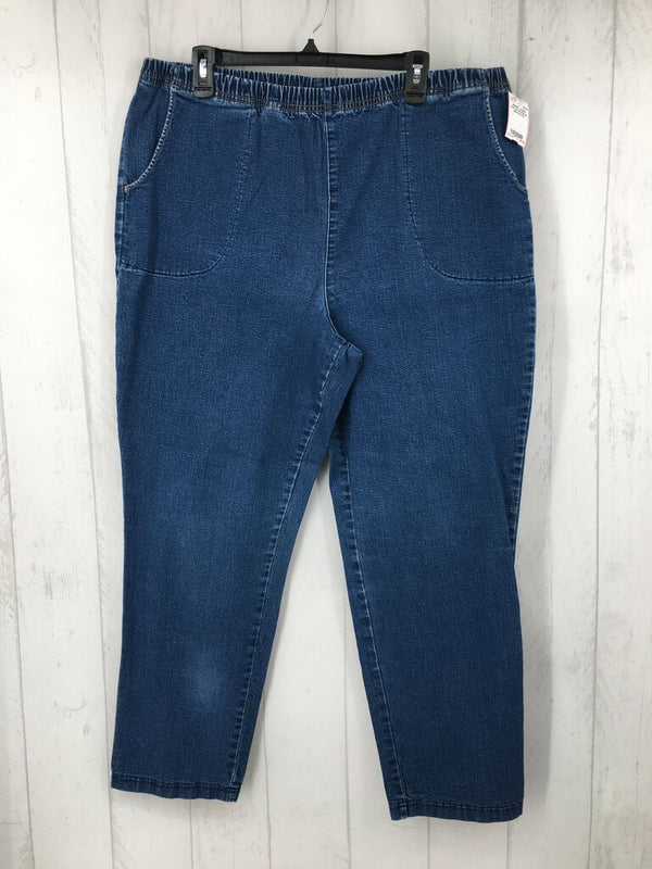 2X Pull on jeans