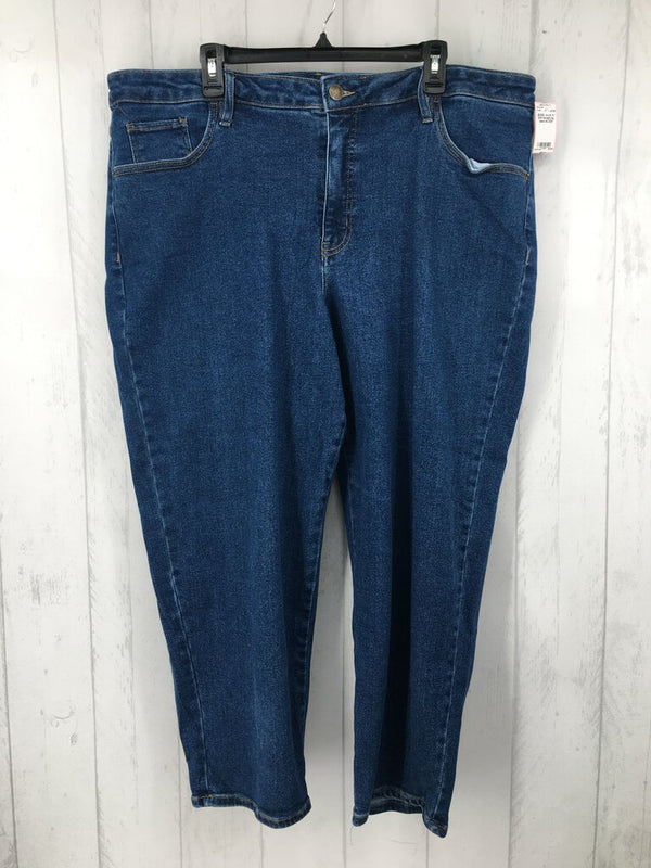 22W Straight leg jeans