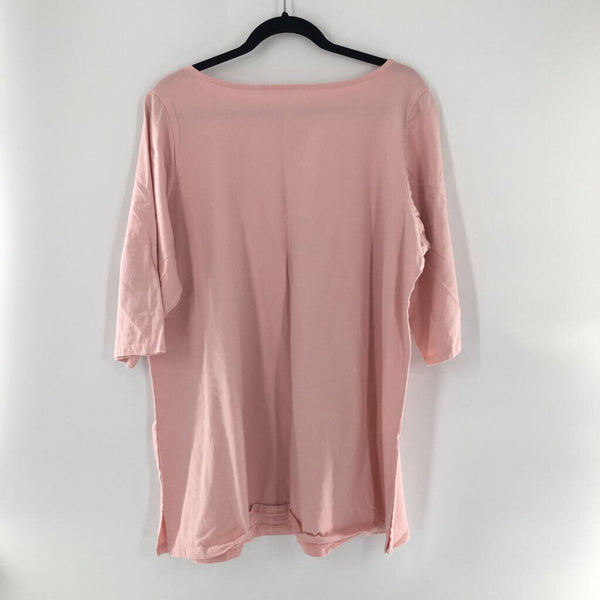 1X Bateau neckline 3/4 slv top