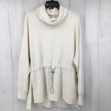 L l/s cowl neck drawstring sweatshirt