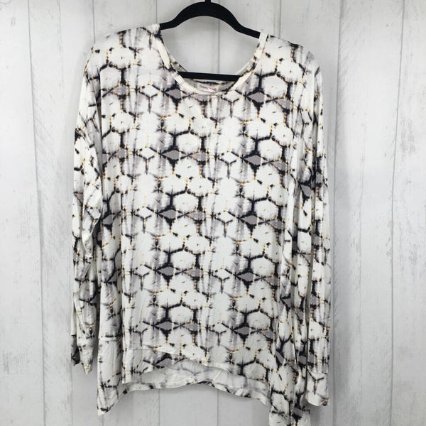 XL Printed l/s top