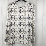 XL Printed l/s top