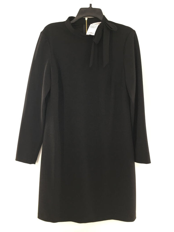 L Back zip l/s dress