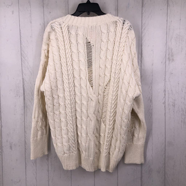 L l/s v-neck sweater