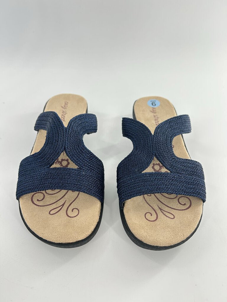 6 Woven slip on sandal