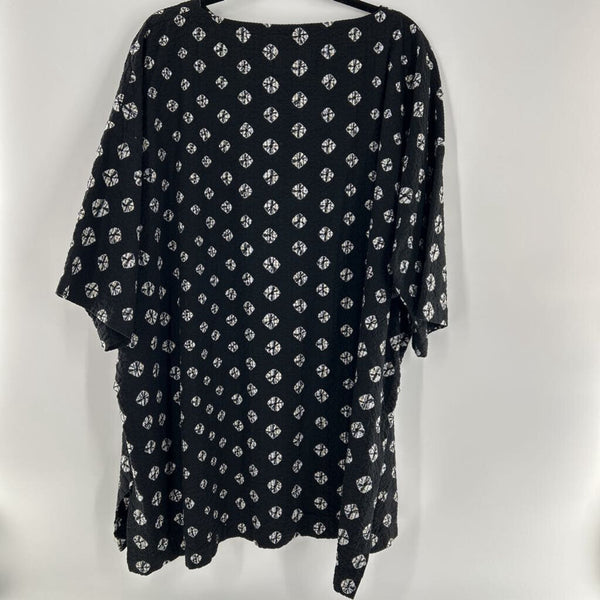 1 Textured printed s/s tunic