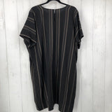 3X Striped s/s dress