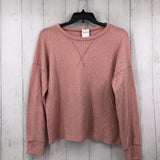 M Cable knit l/s top