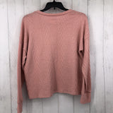 M Cable knit l/s top