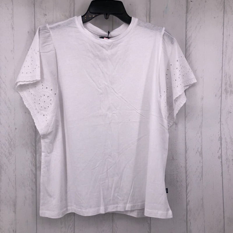 R45 L Eyelet slv top