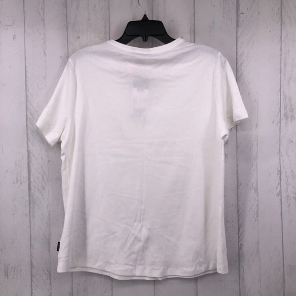 R40 L V-neck s/s tee