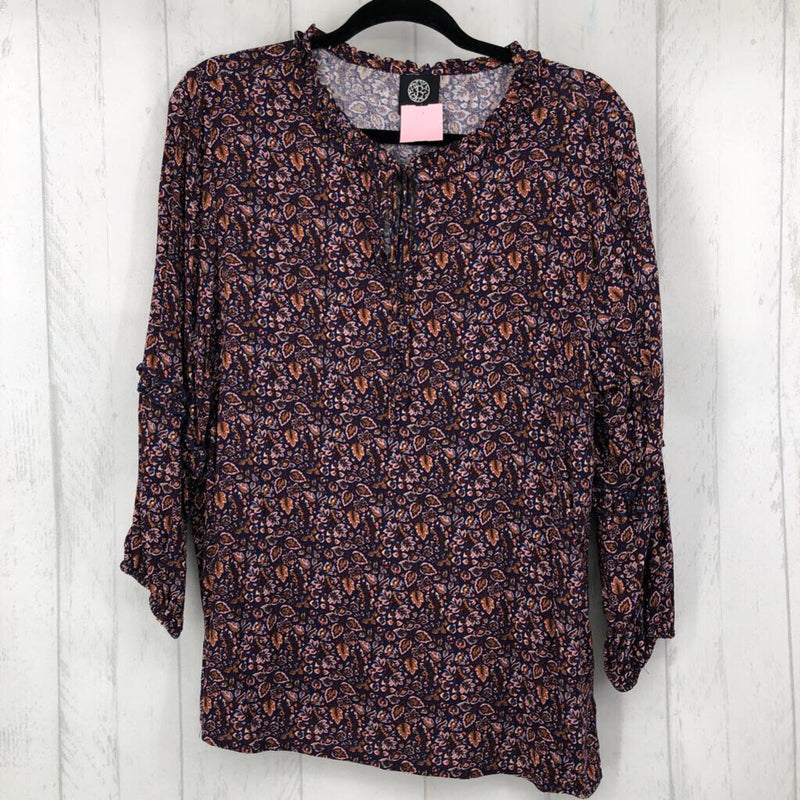 M Printed l/s top