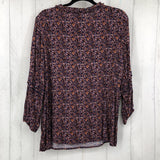 M Printed l/s top