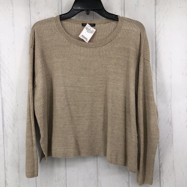 L Ribbed sweater