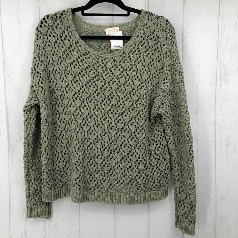 M Open knit sweater