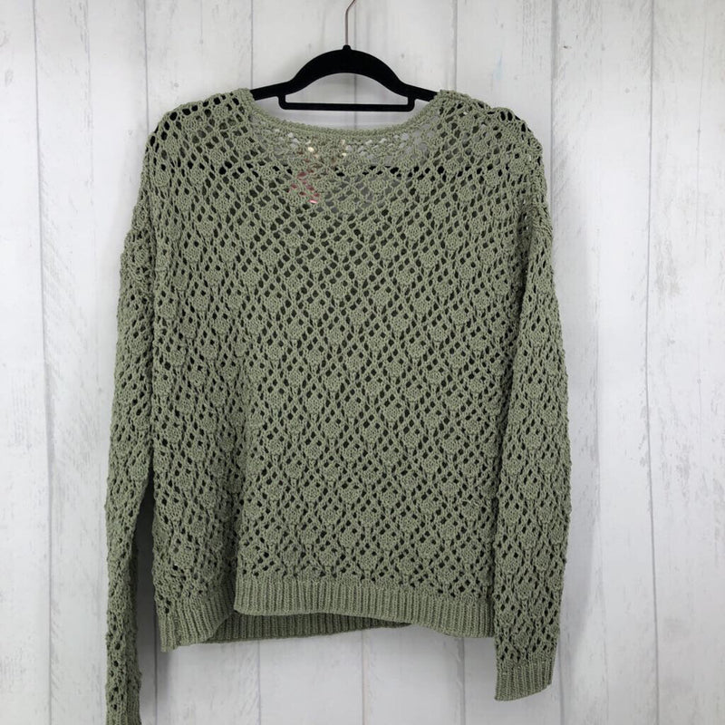 M Open knit sweater