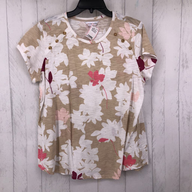 XL Flo print s/s tee