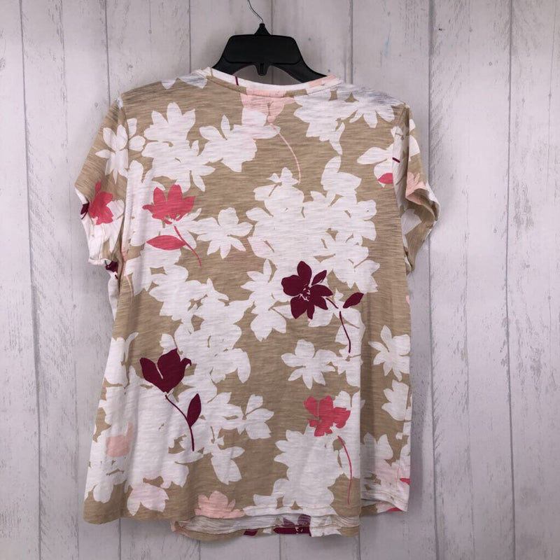 XL Flo print s/s tee