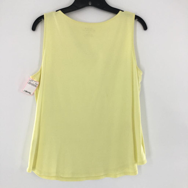 2(L) V-neck tank