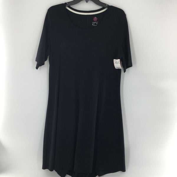 M Crewneck s/s dress