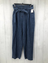 4 Belted denim trouser