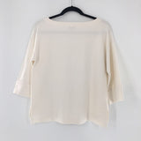 XS Bateau neck 3/4 slv top