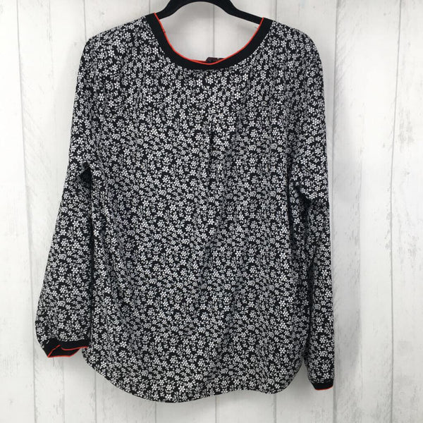 XL Flo print l/s top