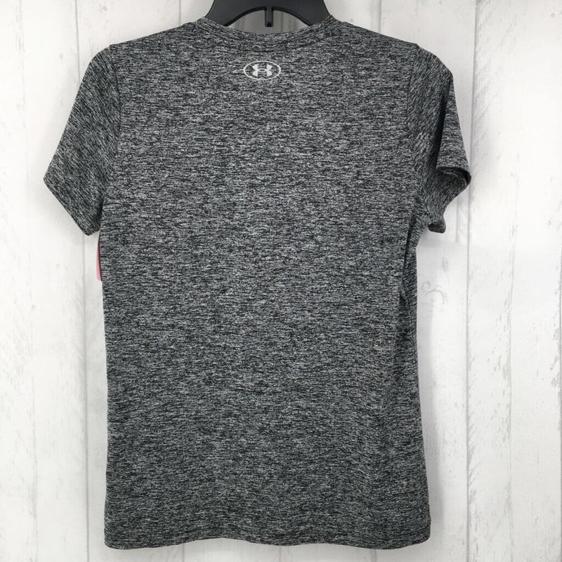 S Marled v-neck s/s tee