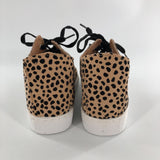 9 Animal print lace up sneaker