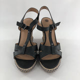 10 Cork wedge heel studded sandal