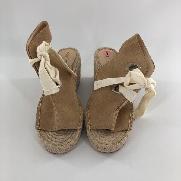 9 Suede espadrille sandal