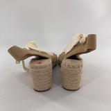 9 Suede espadrille sandal